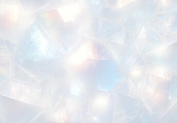 透明できらめくクリスタルの背景