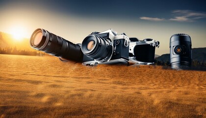 camera on the field