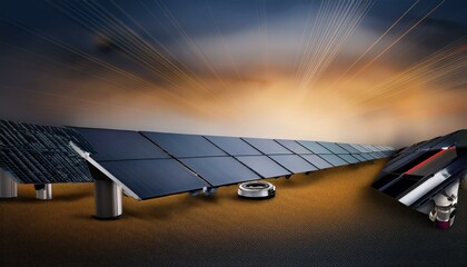 solar panels on the roof of a house