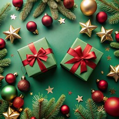 christmas tree with boxes