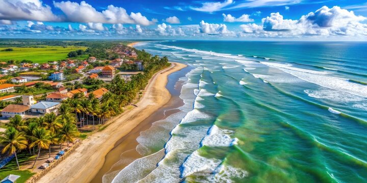 Sergipe State in Brazil featuring stunning coastline and tropical landscape, Brazil, Sergipe, state, coastline