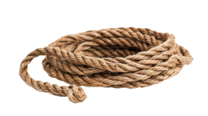 Rope on transparent background