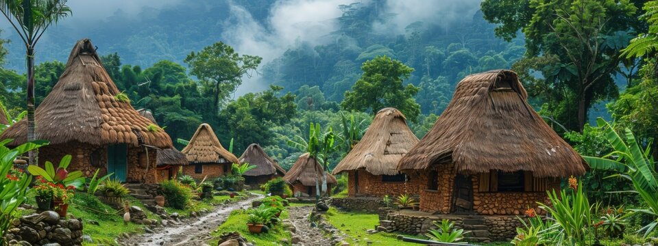 Suco Traditional Villages: A glimpse into traditional Timorese village life.