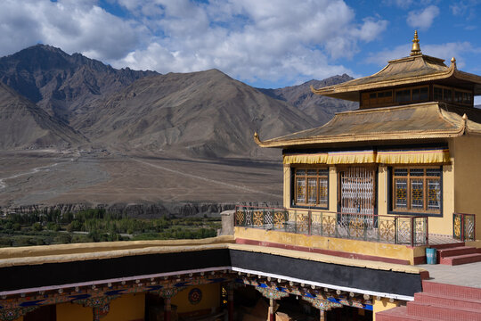Monast&egrave;re de Spituk au Ladakh, Inde