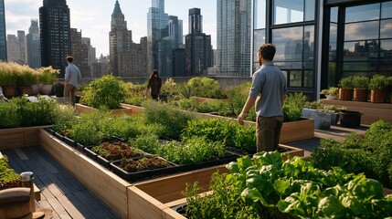 Urban Oasis: Cultivating Green Living in the City  