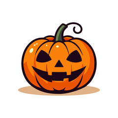 halloween pumpkin culture holiday vector illustration template design