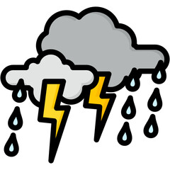 Rain Storm Icon