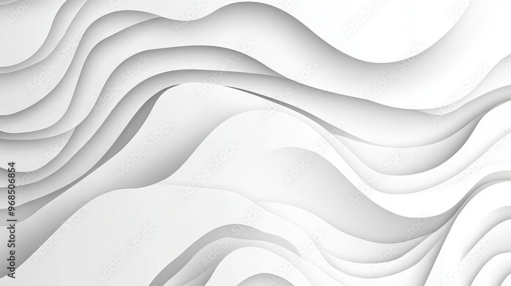 Poster abstract geometric white and gray background with vector design, perfect for modern layouts and mini