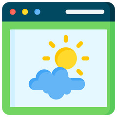 Weather Map Icon