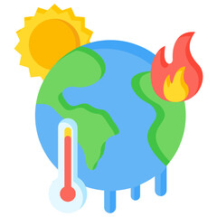 Climate Change Icon