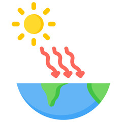 Solar Radiation Icon