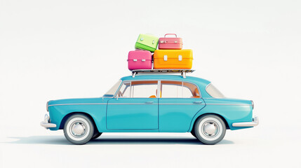 Vintage Car Road Trip.
