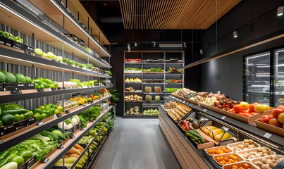 Fototapeta premium fruits and vegetable herbal concept for background or 2d illustrator cartoon.