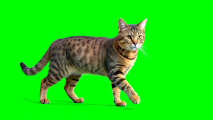 Obraz premium cat on a white backgroundcat, kitten, animal, pet, isolated, domestic, feline, white, fur, cute, kitty, tabby, mammal, young, adorable, pets, looking, beautiful, eyes, gray, portrait, british, white b