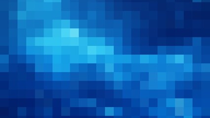 Dark blue mosaic pattern background