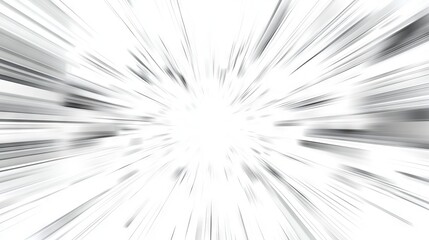 Naklejka premium Abstract white hi-tech futuristic digital background with fast lines and speed motion – minimalist vector design for technology, innovation, and modern digital solutions