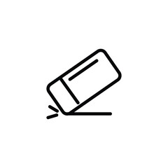 Eraser icon stock vector illustration