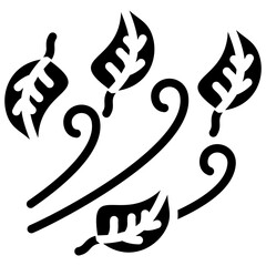 Obraz premium Breezy Blow Icon