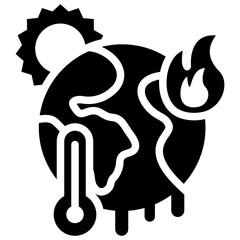 Climate Change Icon