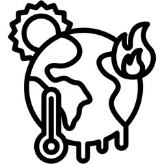 Climate Change Icon