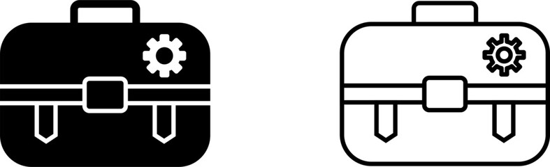 Unique Portfolio Management Vector Icon