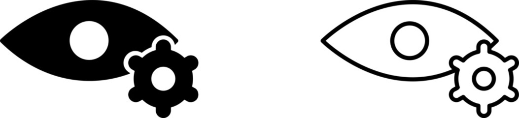 View Settings Vector Icon