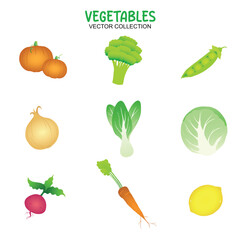 Vegetables set