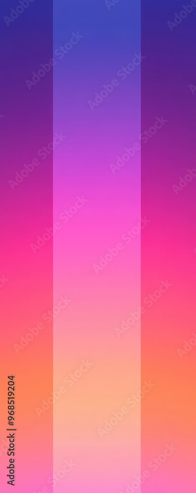 Poster vibrant gradient background featuring smooth transitions from purple to pink and orange, ideal for v