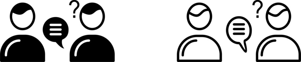 Unique Consulting Services Vector Icon