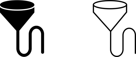 Unique Beer Bong Vector Icon