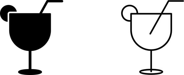 Unique Drinks Vector Icon