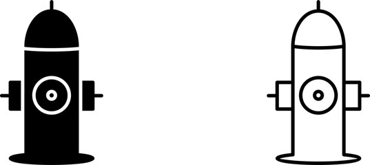 Unique Hydrant Vector Icon