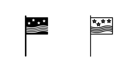 Flags Vector Icon