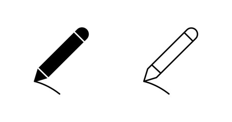Fototapeta premium Pencil Vector Icon