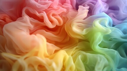 Fototapeta premium Rainbow Fabric Texture Background