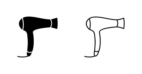 Hair Dryer Vector Icon