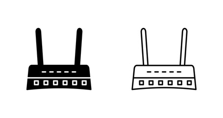Router Vector Icon