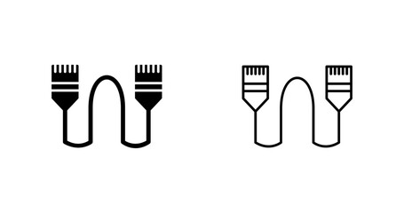 Internet Cable Vector Icon