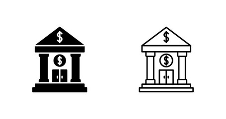 Bank Vector Icon