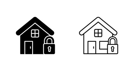 Fototapeta premium Lock Vector Icon