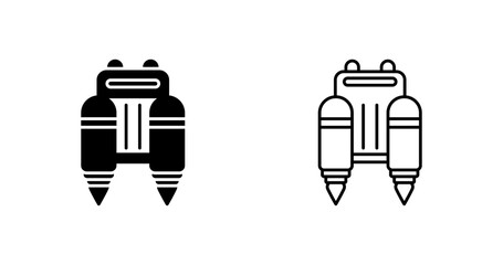 Jetpack Vector Icon