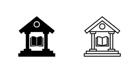 Library Vector Icon