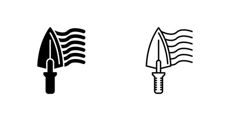 Trowel Vector Icon