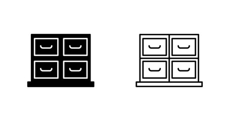 Cabinet Vector Icon