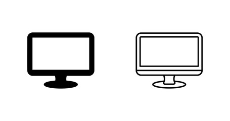 Monitor Vector Icon