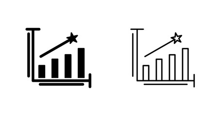 Line Bars Vector Icon