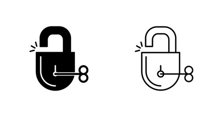 Unlock Vector Icon