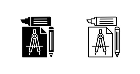 Study Tools Vector Icon