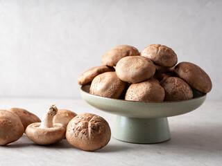 mushrooms in a bowl