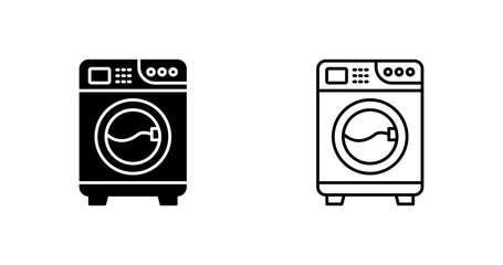 Washing Machine Vector Icon